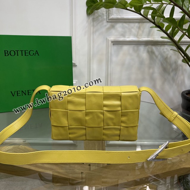 Bottega veneta高端女包 KF0022 寶緹嘉CASSETTE五格油臘皮女包 BV經典款小牛皮編織單肩斜挎包  gxz1350